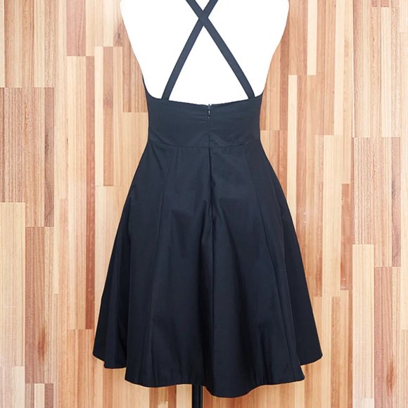 Black Cute Halter Dress - Picture 5 of 6